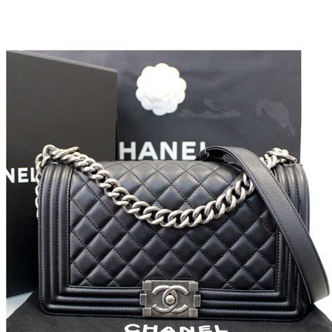 chanel boy new medium bag|Chanel le boy medium price.